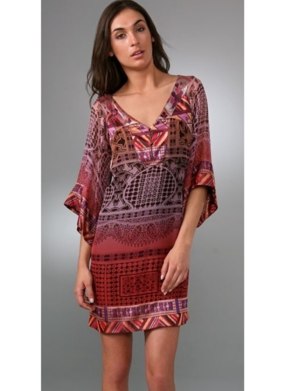 Diane Von Furstenberg Tabalah
Silk Dip Dye Dress
